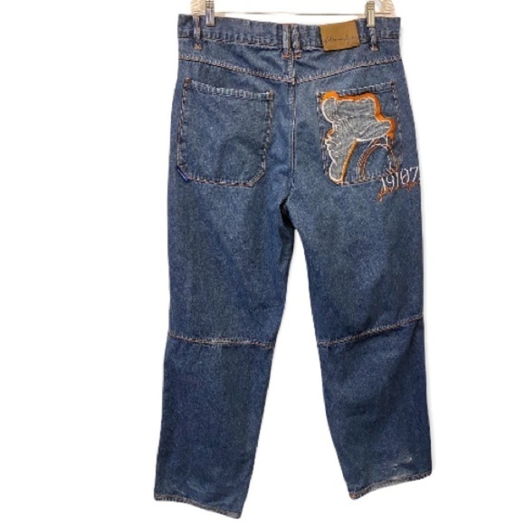 RARE ! Russell Character From Fat Albert FUBU Y2K Jeans Approx 36” x 31” - Picture 2 of 14